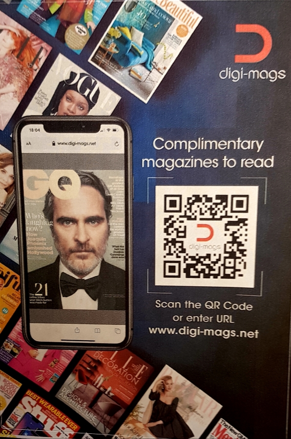 Digi Mags at chobham hair studio