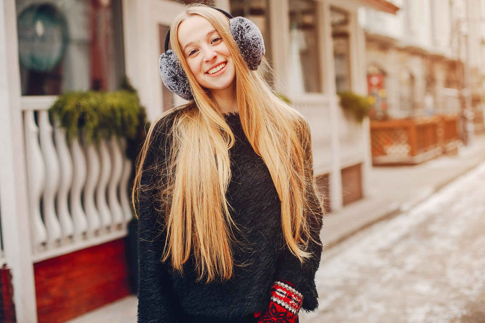 Stay Stylishly Snug: Long Winter Hairstyles for Warmth This Season